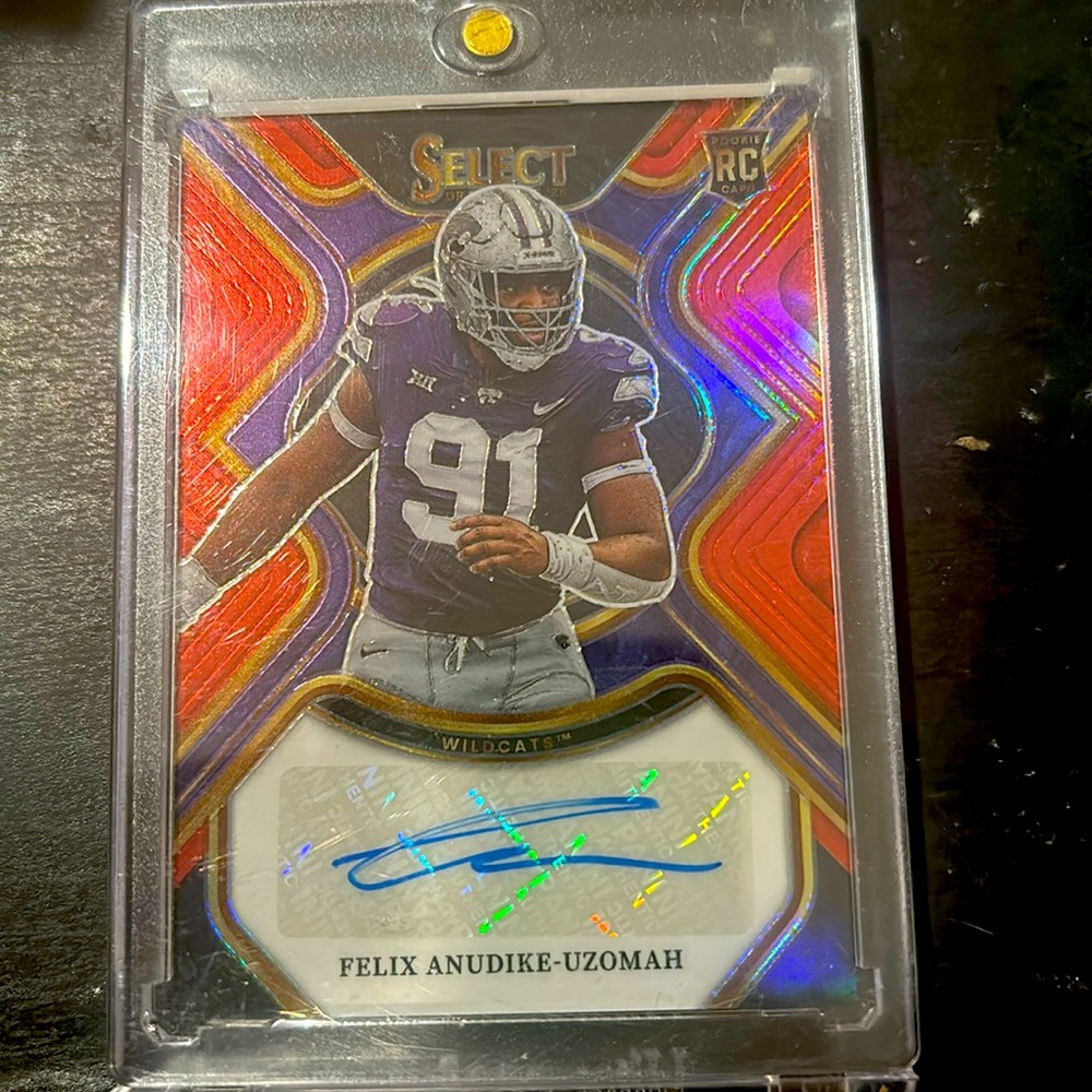 2023 Panini Select Felix Anudike-Uzomah Full Autograph RS-FAU